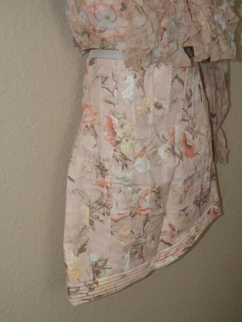 Sz 2 S Zimmermann Bowerbird Teased Blouse & Corselet Linen Skirt Set Outfit - Picture 11 of 16